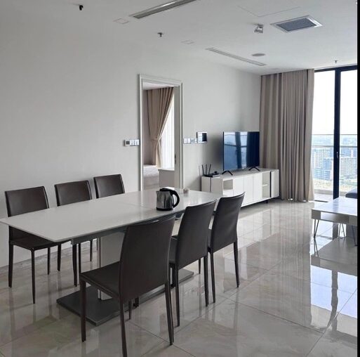 Bright 03 Beds Furnished Apartment Vinhome Golden River VG216