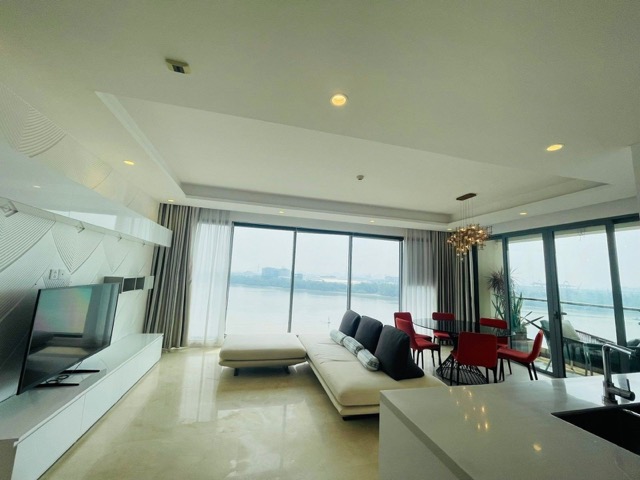 Diamond Island 04 Bedrooms Apartment River View For Rent DI336