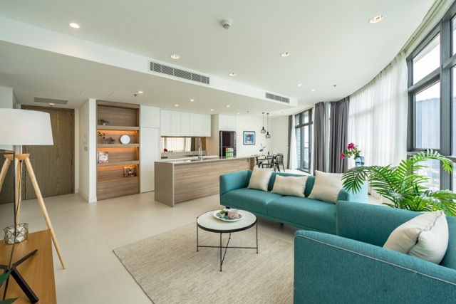 Beautiful Furnished City Garden 03 Beds Unit For Rent CG611