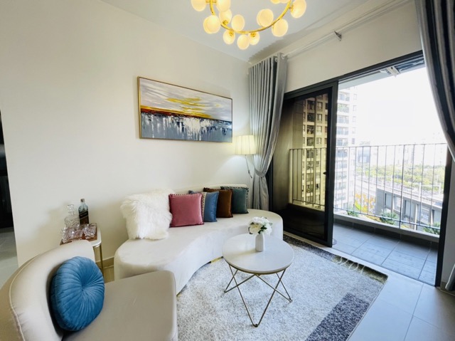 Bright 02 Beds Apartment Masteri Thao Dien For Rent MD351