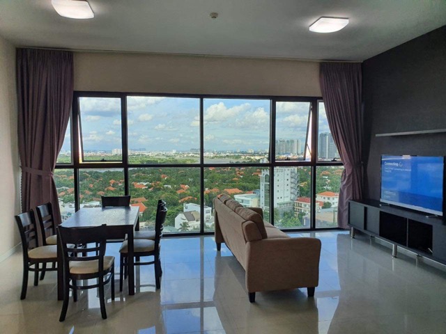 Elegant Ascent Thao Dien 03 Bedrooms Apartment For Rent AS253