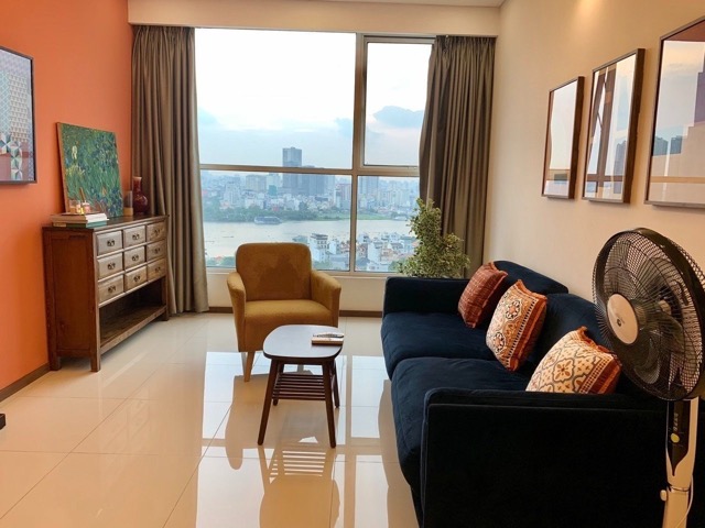 River View 02 Beds Apartment For Rent In Thao Dien Pearl TP525