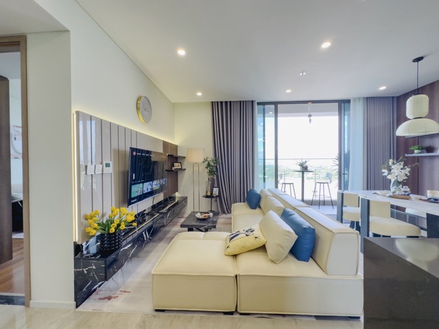 Contemporary 02 Bedrooms Thao Dien Green For Rent