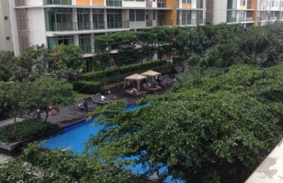 Two bedroom apartment for rent in Vista An Phu with basic furniture and cheap rental