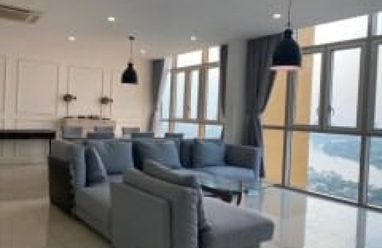 4 Bedrooms Apartment For Rent In Vista An Phu, Superb View To River, Semi-Furnished.