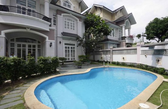 Stunning Estate In The Heart Of Thao Dien For Rent, Unfurnished And Clean