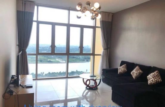 High Floor Three Bedrooms River View Apartment For Rent In Vista An Phu